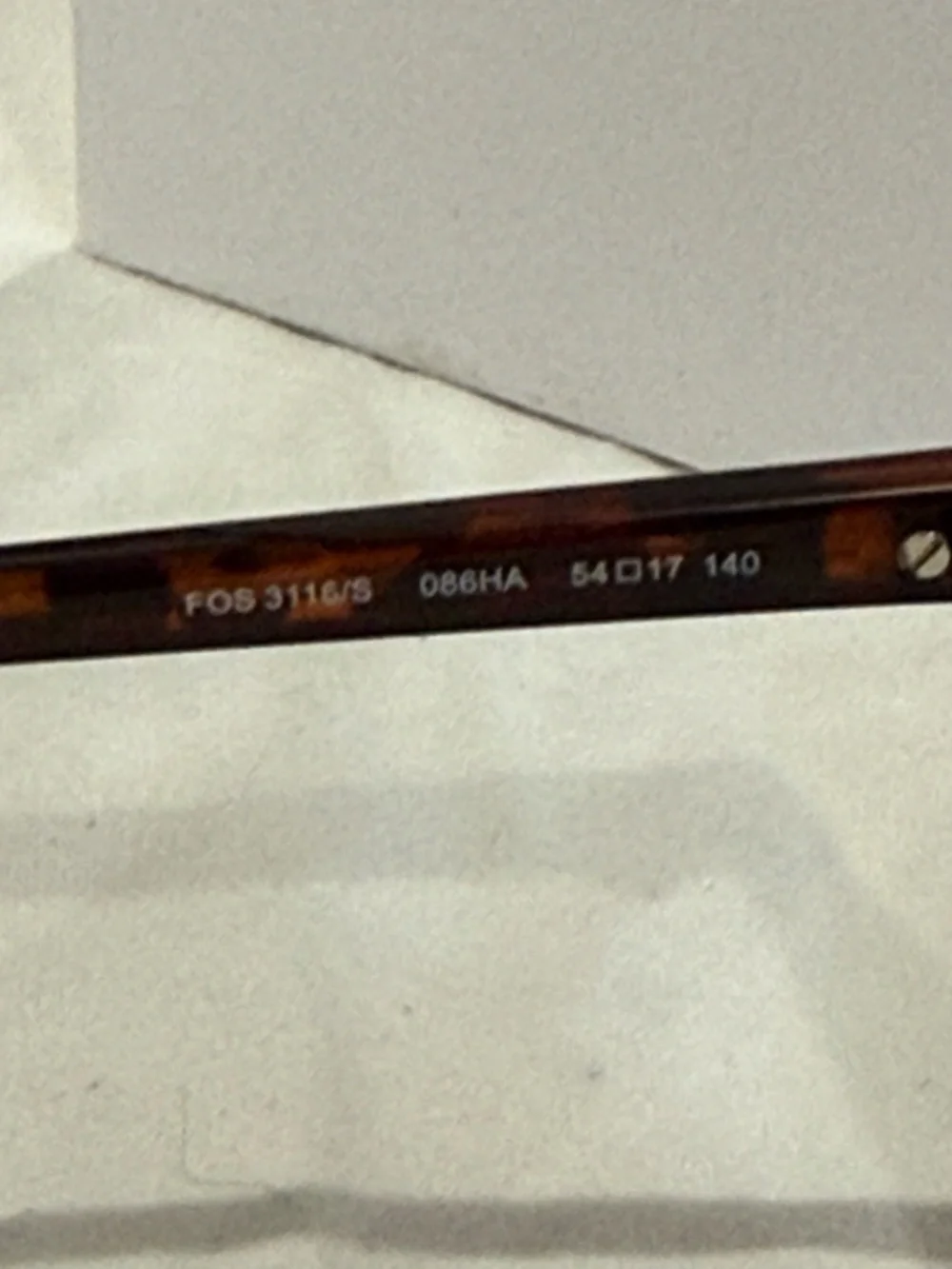 Fossil Women's FOS 3116/S Geometric Tortoiseshell Sunglasses